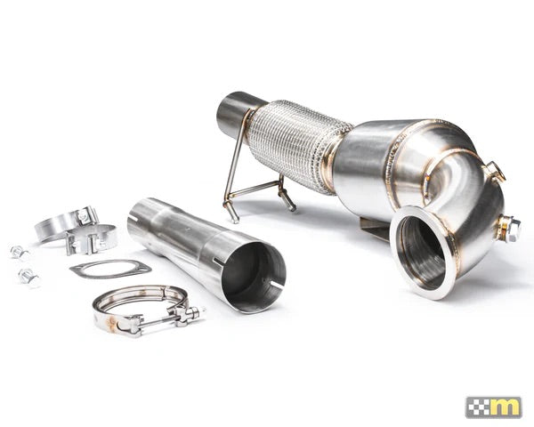 Mountune Downpipe / Sports Cat with V-band fitting [Mk3 Focus RS]