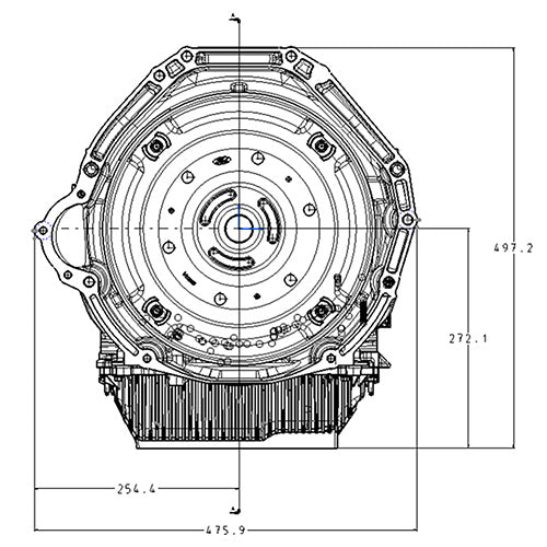 7.3L GODZILLA POWER MODULE W/10R140 AUTO TRANSMISSION