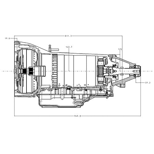 7.3L GODZILLA POWER MODULE W/10R140 AUTO TRANSMISSION