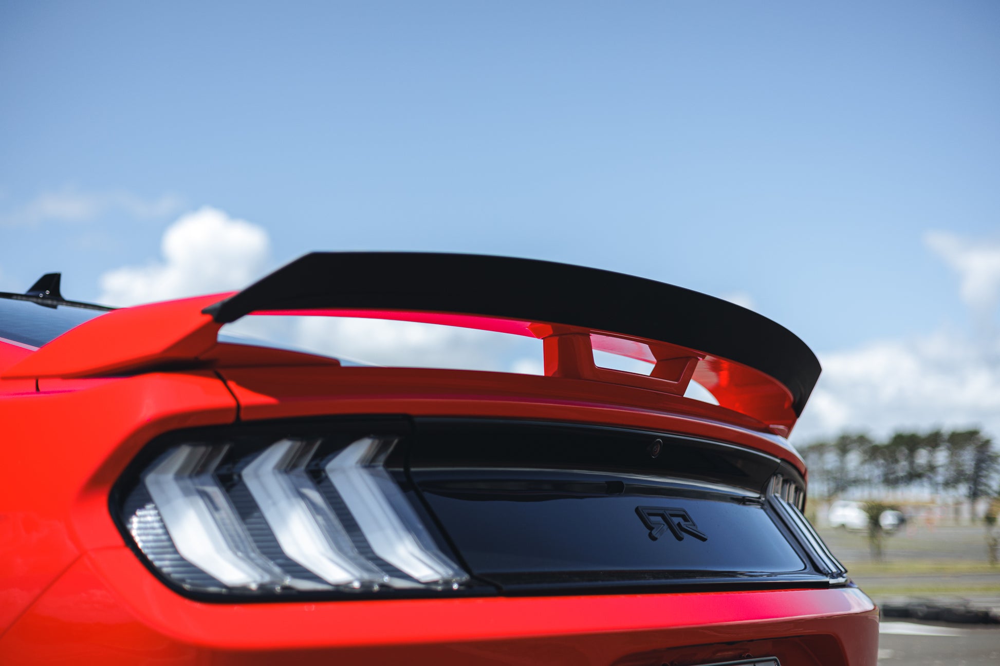 2015-22 Mustang PP1 Rear Spoiler w/RTR Gurney
