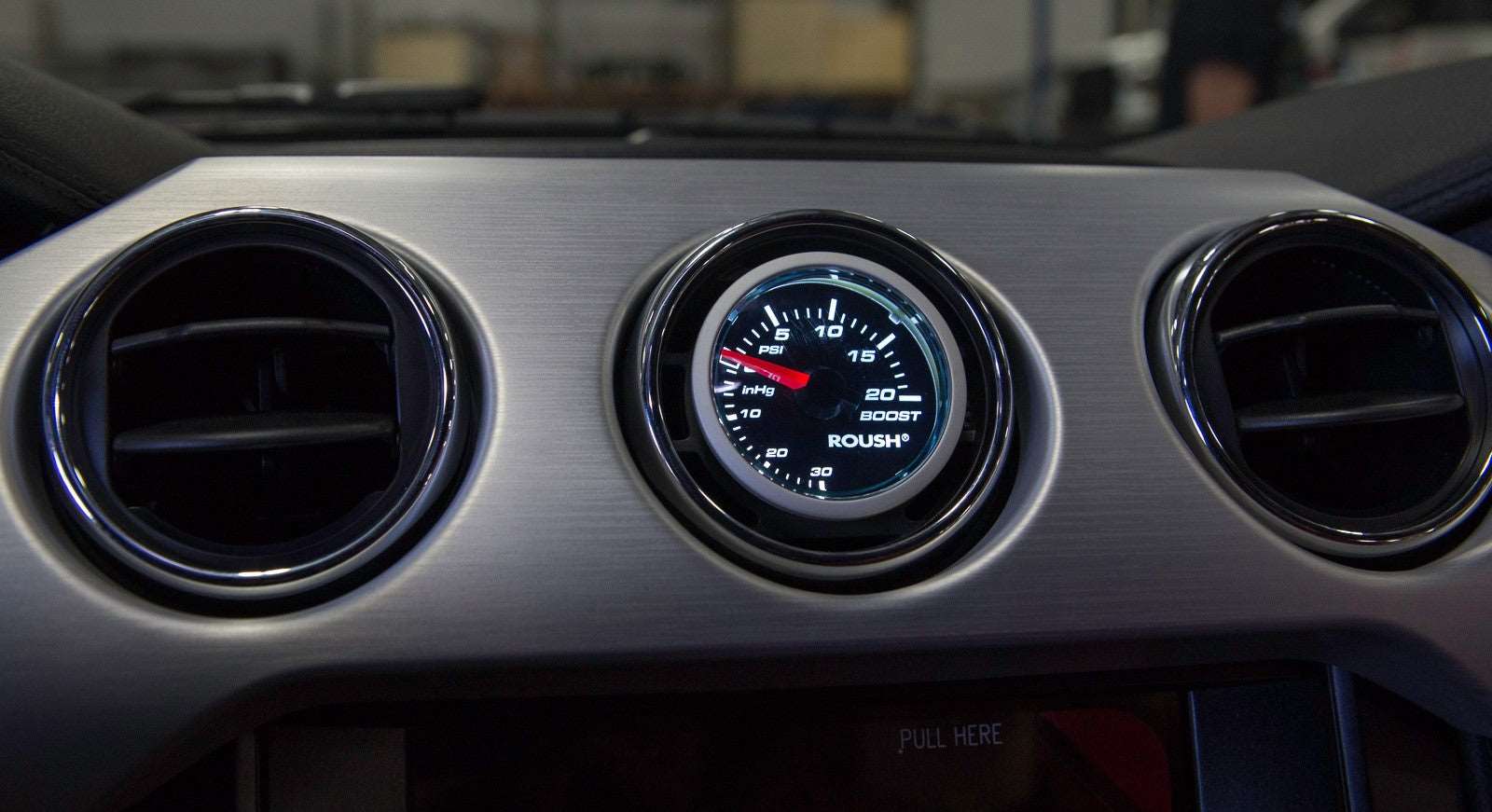 1994-2023 ROUSH MUSTANG MECHANICAL BOOST GAUGE 2/1