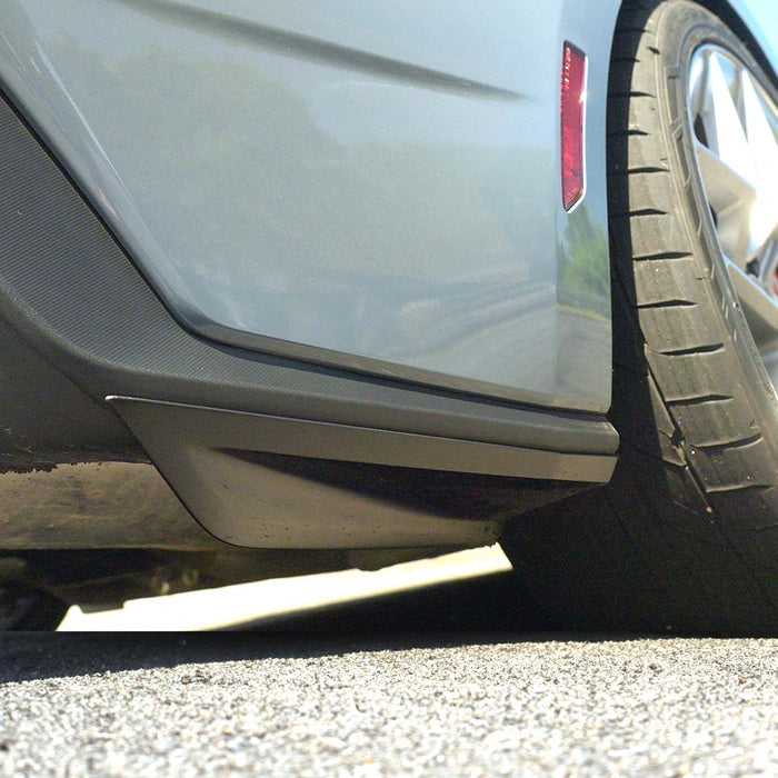 RTR REAR QUARTER SPLITTERS (2024+ MUSTANG GT)