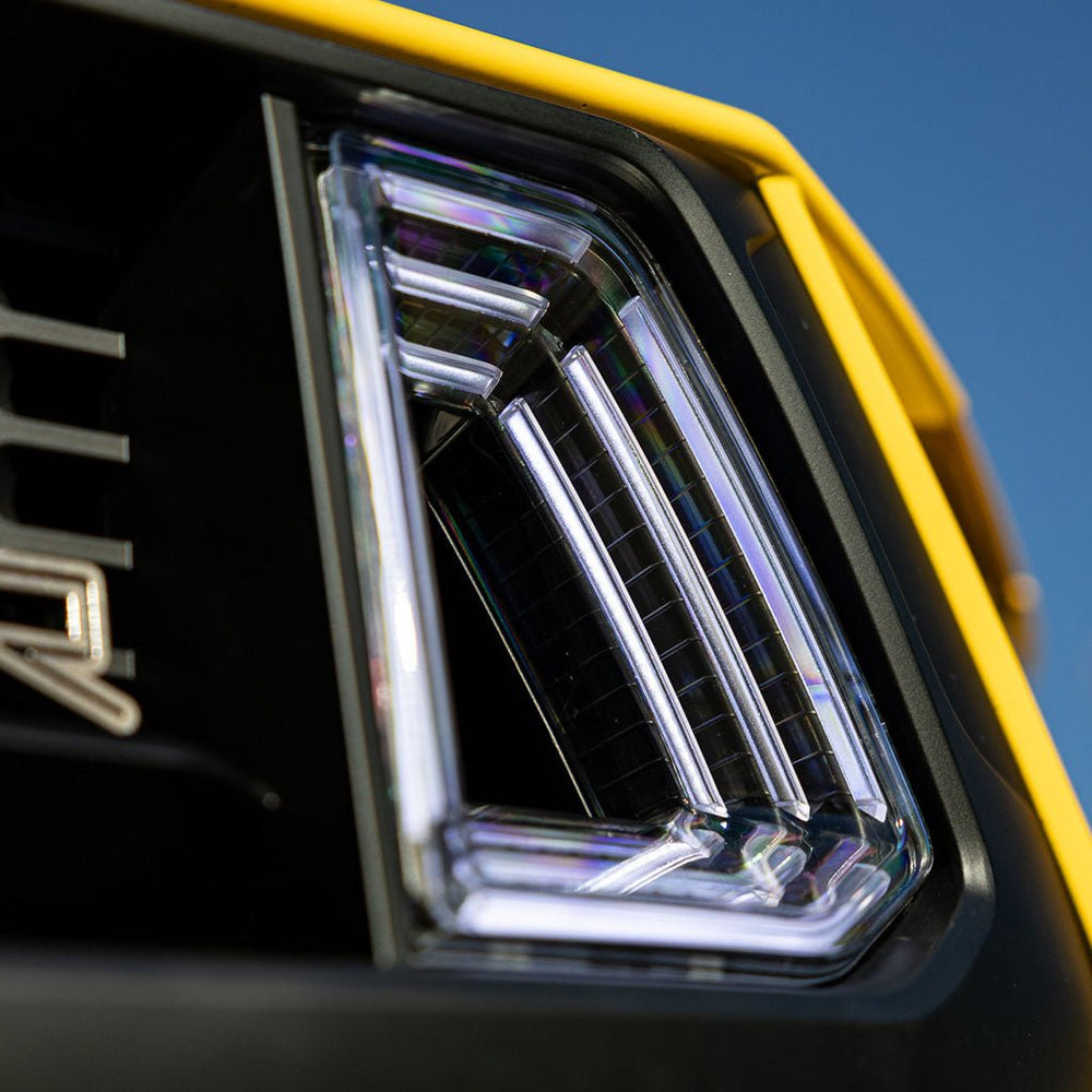 RTR UPPER GRILLE W/ LED AIR INTAKES (2024+ MUSTANG GT)
