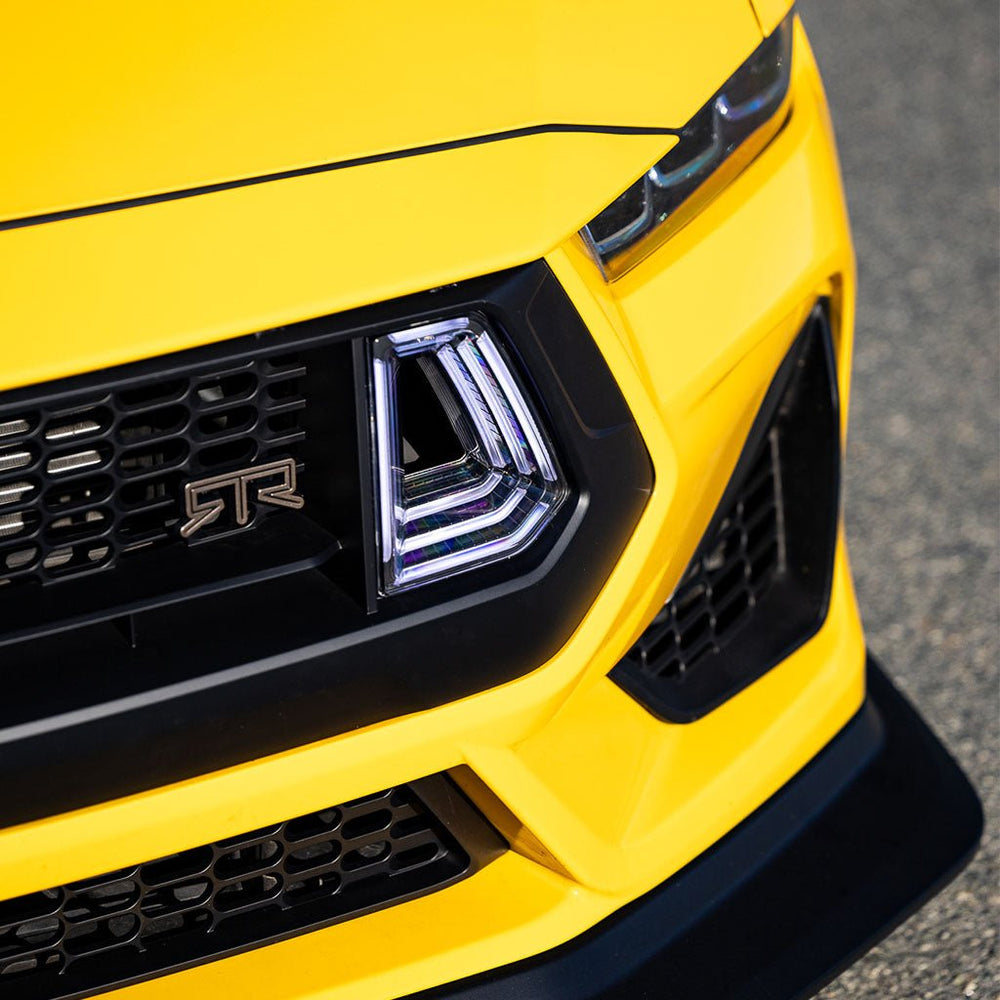 RTR UPPER GRILLE W/ LED AIR INTAKES (2024+ MUSTANG GT)
