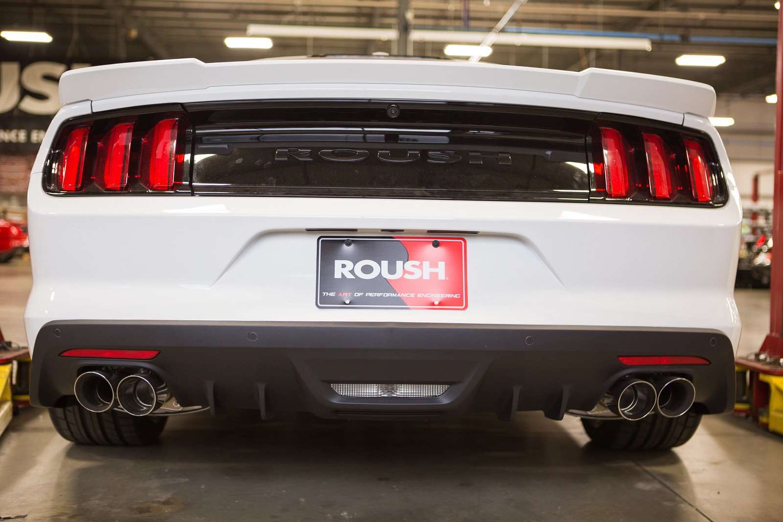 2015-17 Mustang ROUSH Rear Fascia Valance Prepped For Rear Back-Up Sensor