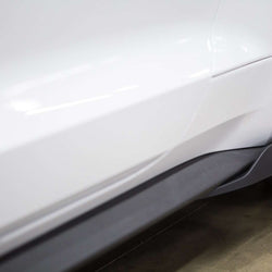 2015-22 Mustang ROUSH Rocker Winglets (Raw - Black)