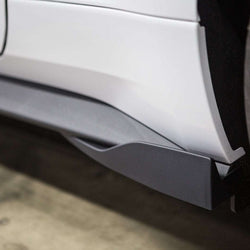 2015-22 Mustang ROUSH Rocker Winglets (Raw - Black)