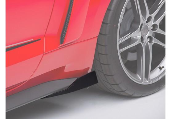 2015-22 Mustang ROUSH Rocker Winglets (Raw - Black)
