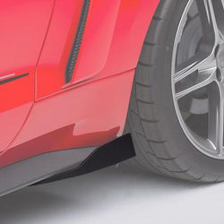 2015-22 Mustang ROUSH Rocker Winglets (Raw - Black)