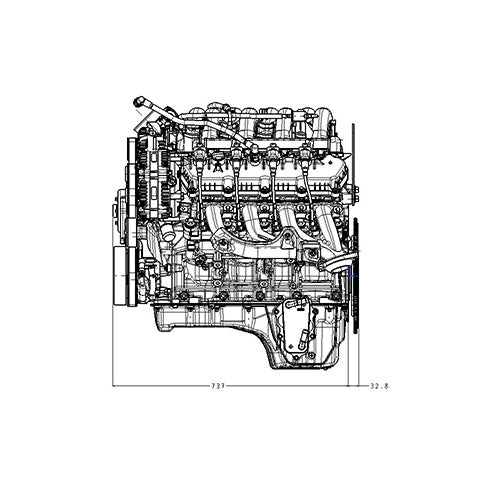 Ford 7.3L V8 430HP Super Duty Crate Engine