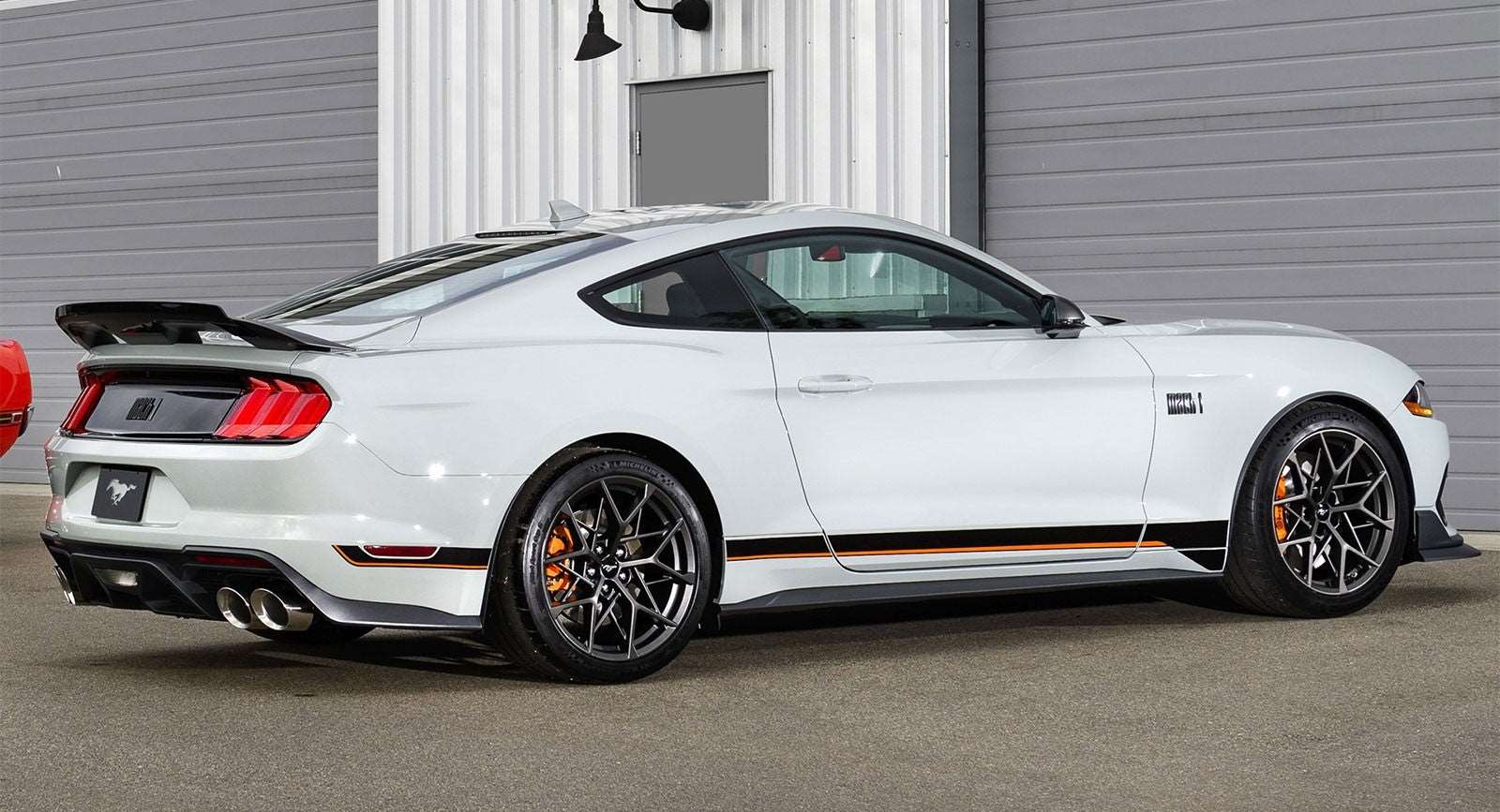 2015-22 Mustang GT350/500,Mach 1 Rear Spoiler W/Gurney
