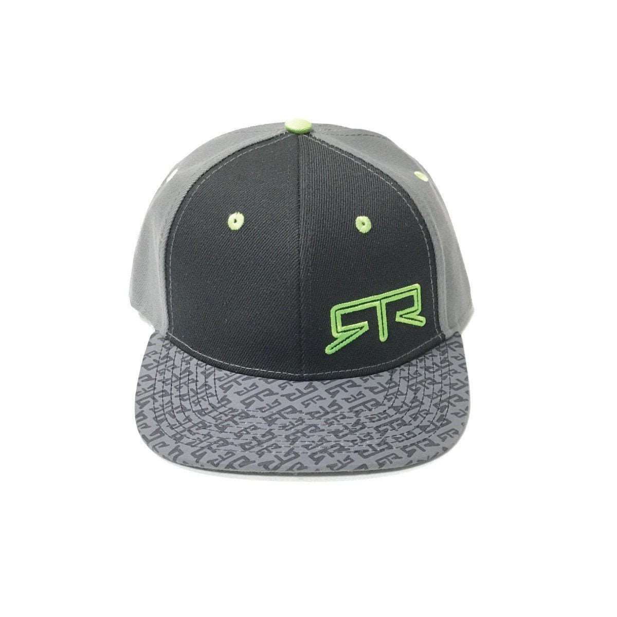 RTR Green And Grey Snap Back Hat