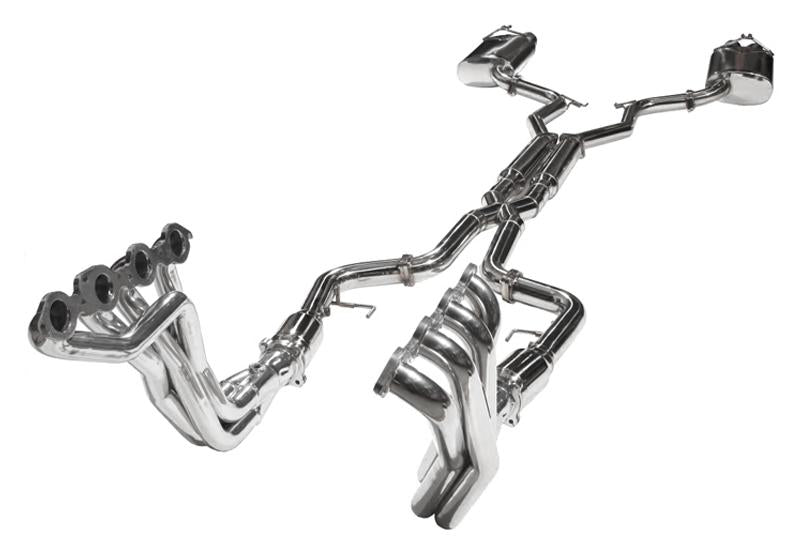 2015-17 Mustang GT Streetfighter 3" Full Exhaust System W/Ceramic 1 7/8 Inch Headers