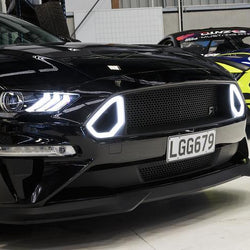 RTR Upper Grille W/LED Lights (18-22 GT & EcoBoost)